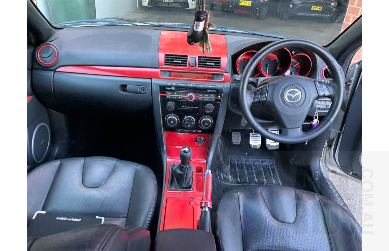 9/2008 Mazda Mazda3 SP23 BK 4d Sedan Silver 2.3L