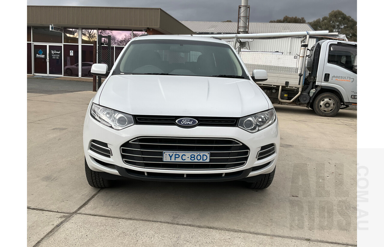 7/2011 Ford Territory TX (4x4) SZ 4d Wagon White 2.7L