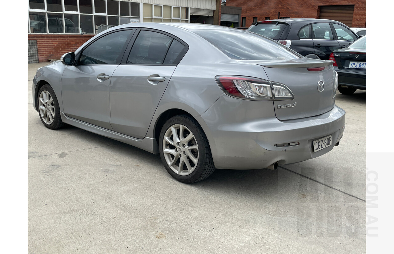11/2011 Mazda Mazda3 SP25 BL 11 UPGRADE 4d Sedan Silver 2.5L