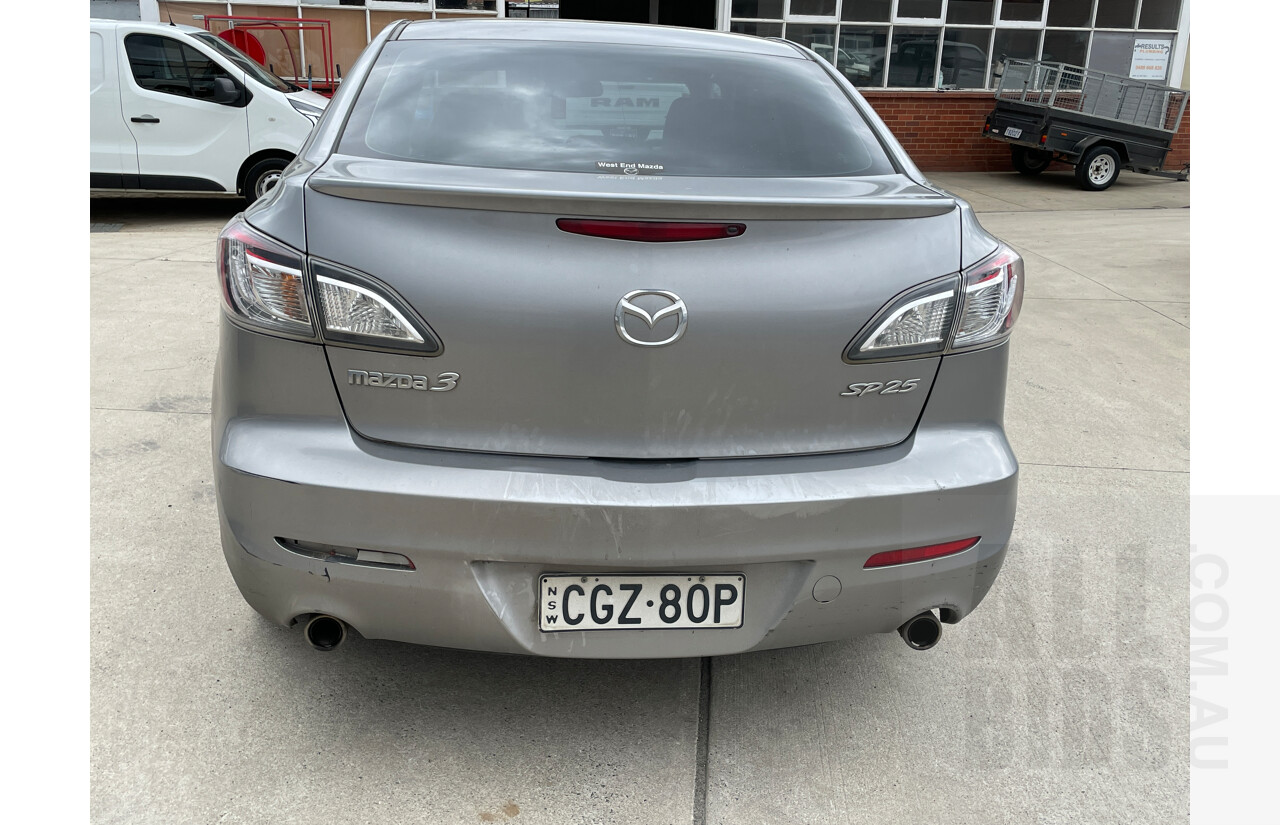 11/2011 Mazda Mazda3 SP25 BL 11 UPGRADE 4d Sedan Silver 2.5L
