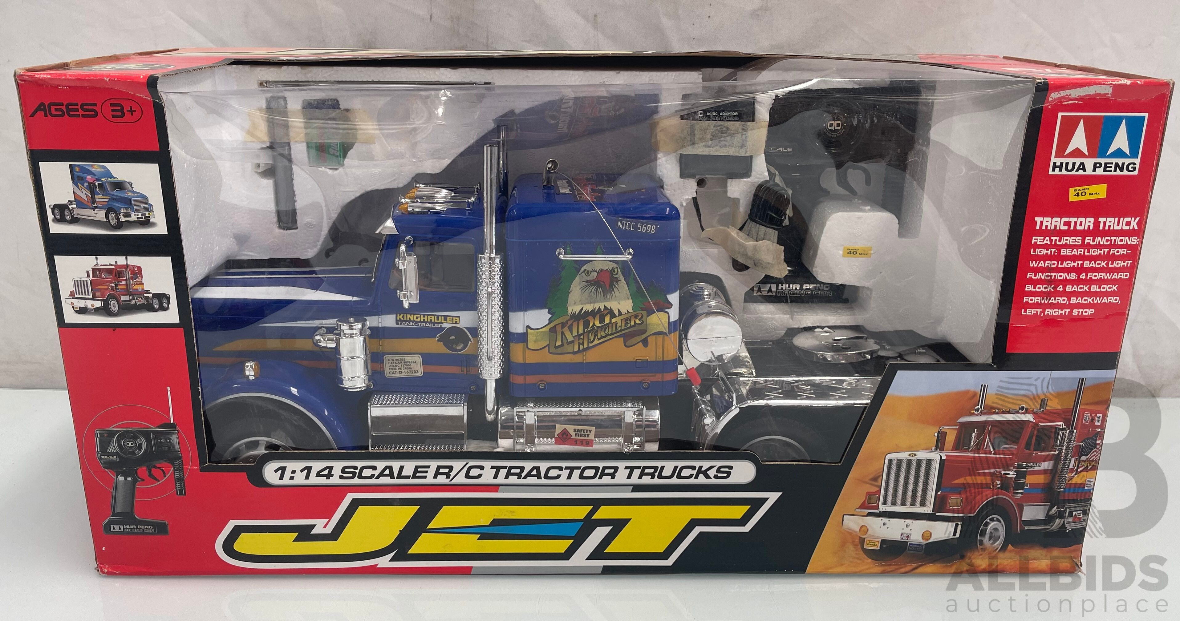 TRUCKS ラジコン トレーラー M-2 1/14スケール R/C TRACTOR /管理：0880B0