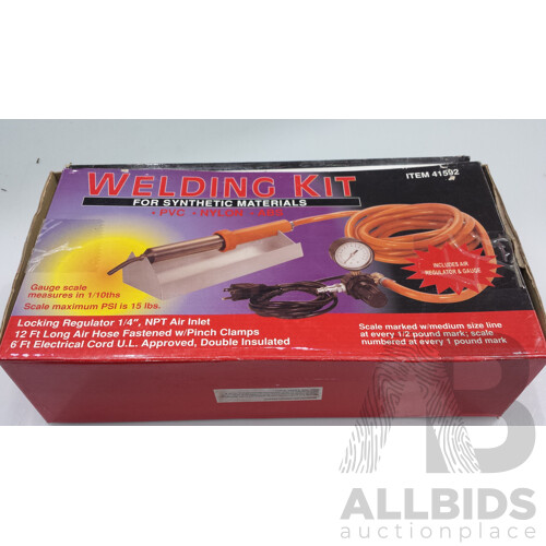 Welding Kit For Synthetic Materials - New