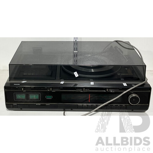 Vintage Philips Music Centre 02RH975 Model- RH975 - Manufactured Between 1975-77