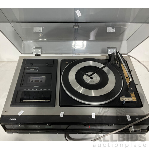 Vintage Philips Music Centre 02RH975 Model- RH975 - Manufactured Between 1975-77