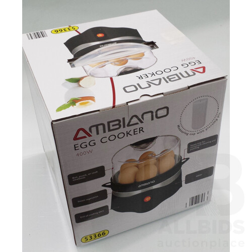 Ambiano 400 Watt Egg Cooker - Brand New