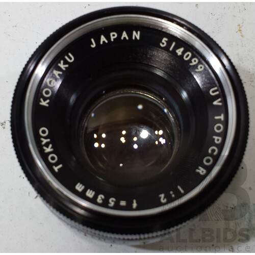 Fujica 8 T3 Vintage 8mm Movie Camera, Camera Lenses and VHS Tapes