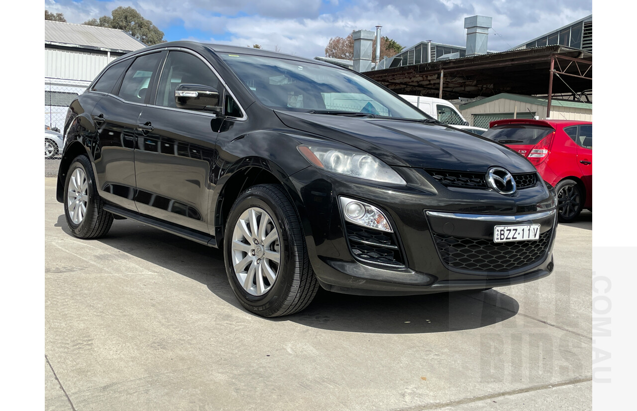 2/2011 Mazda Cx-7 Classic (fwd) ER MY10 4d Wagon Black 2.5L