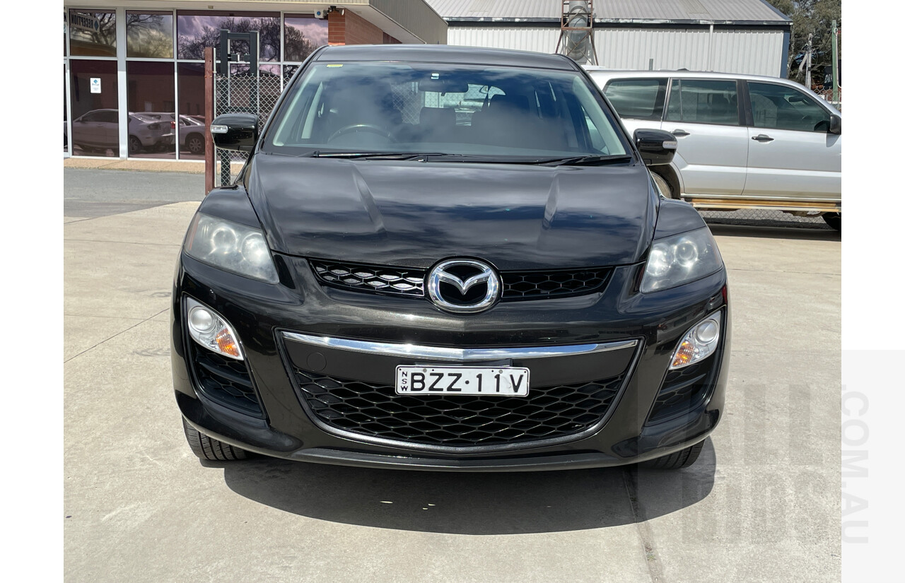 2/2011 Mazda Cx-7 Classic (fwd) ER MY10 4d Wagon Black 2.5L
