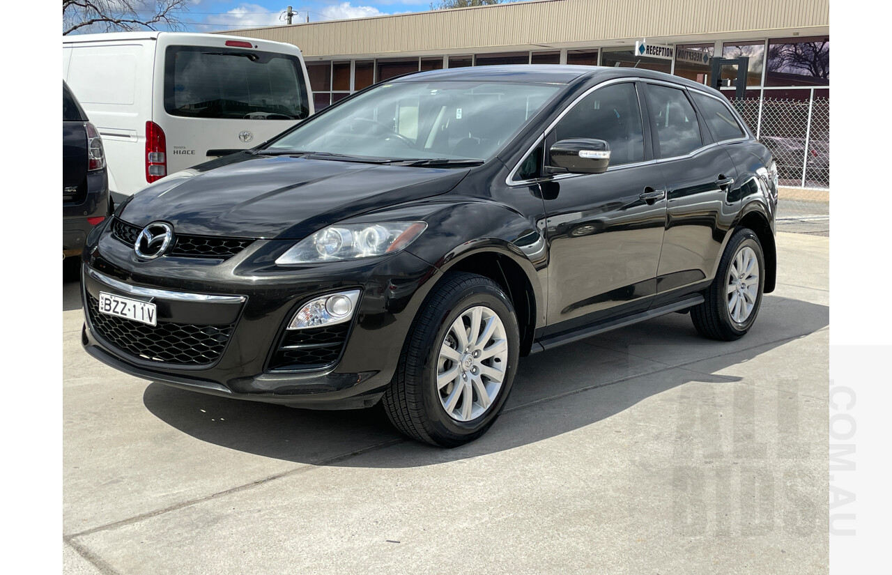 2/2011 Mazda Cx-7 Classic (fwd) ER MY10 4d Wagon Black 2.5L