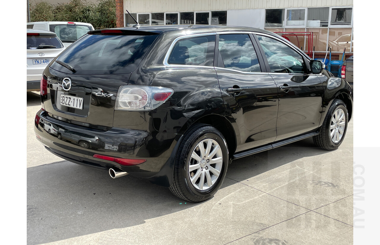 2/2011 Mazda Cx-7 Classic (fwd) ER MY10 4d Wagon Black 2.5L
