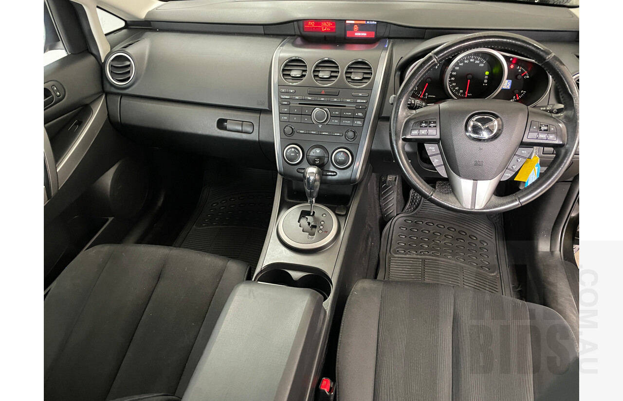2/2011 Mazda Cx-7 Classic (fwd) ER MY10 4d Wagon Black 2.5L