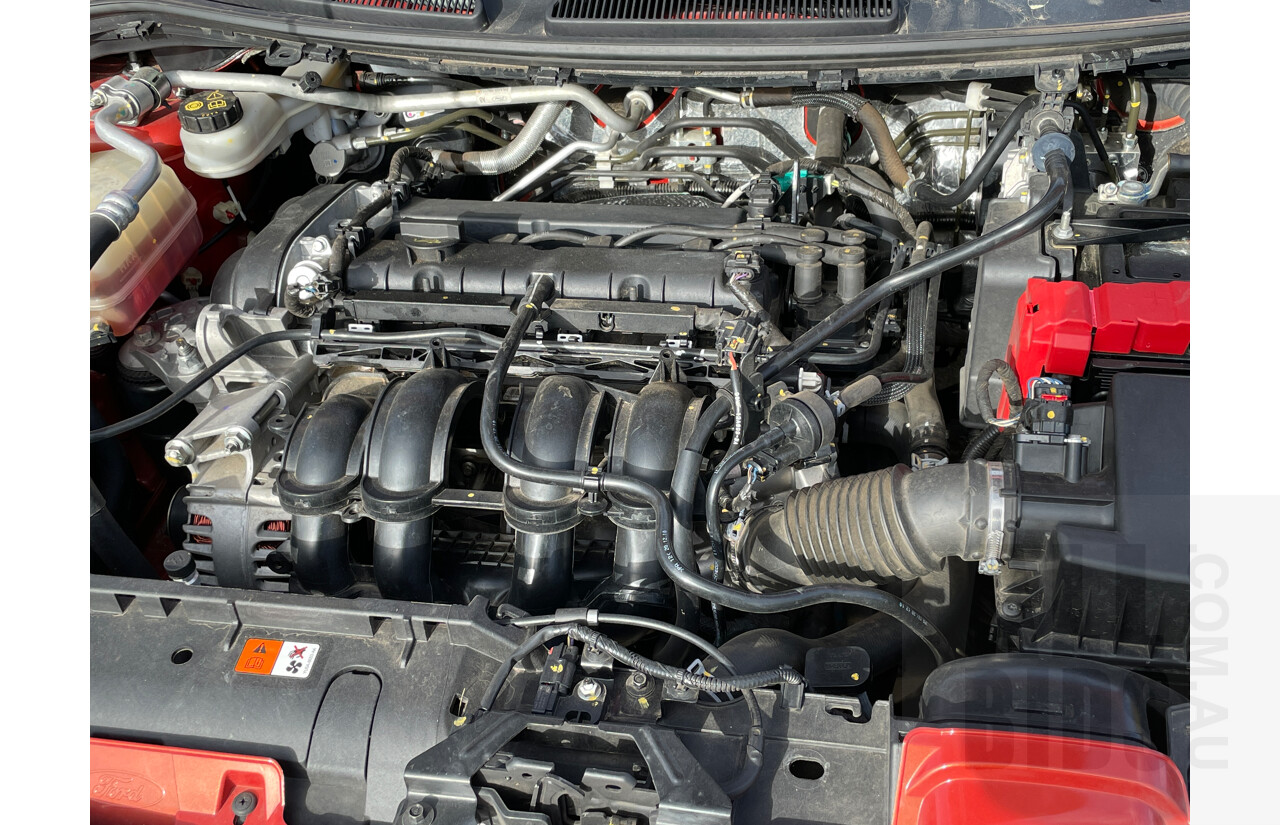 9/2011 Ford Fiesta Zetec WT 5d Hatchback Orange 1.6L