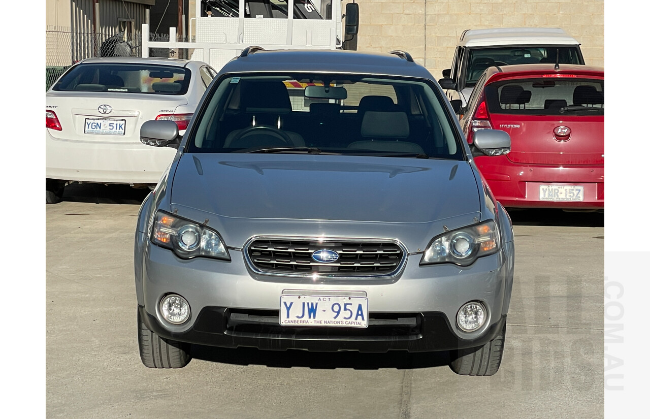 6/2004 Subaru Outback 2.5i MY04 4d Wagon Silver 2.5L