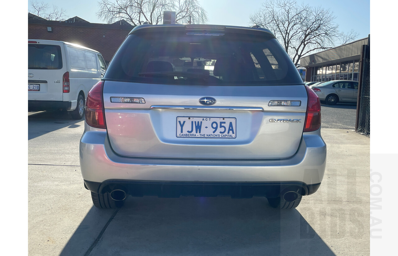6/2004 Subaru Outback 2.5i MY04 4d Wagon Silver 2.5L