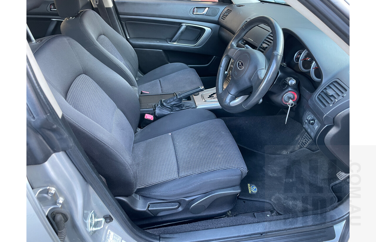 6/2004 Subaru Outback 2.5i MY04 4d Wagon Silver 2.5L