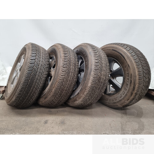 Mazda BT50 Alloy Wheels/Tyres - 16" - Quantity of 4