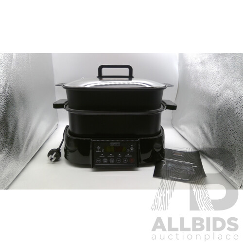 Masterpro ((MPSTEAMMULTI) Ultimate Steamer & Multi Cooker - ORP $299.95