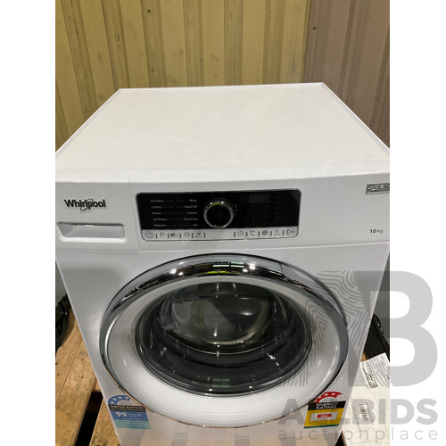 Whirlpool (FSCR12420) 10kg Front Load Washing Machine - ORP $1,080.00
