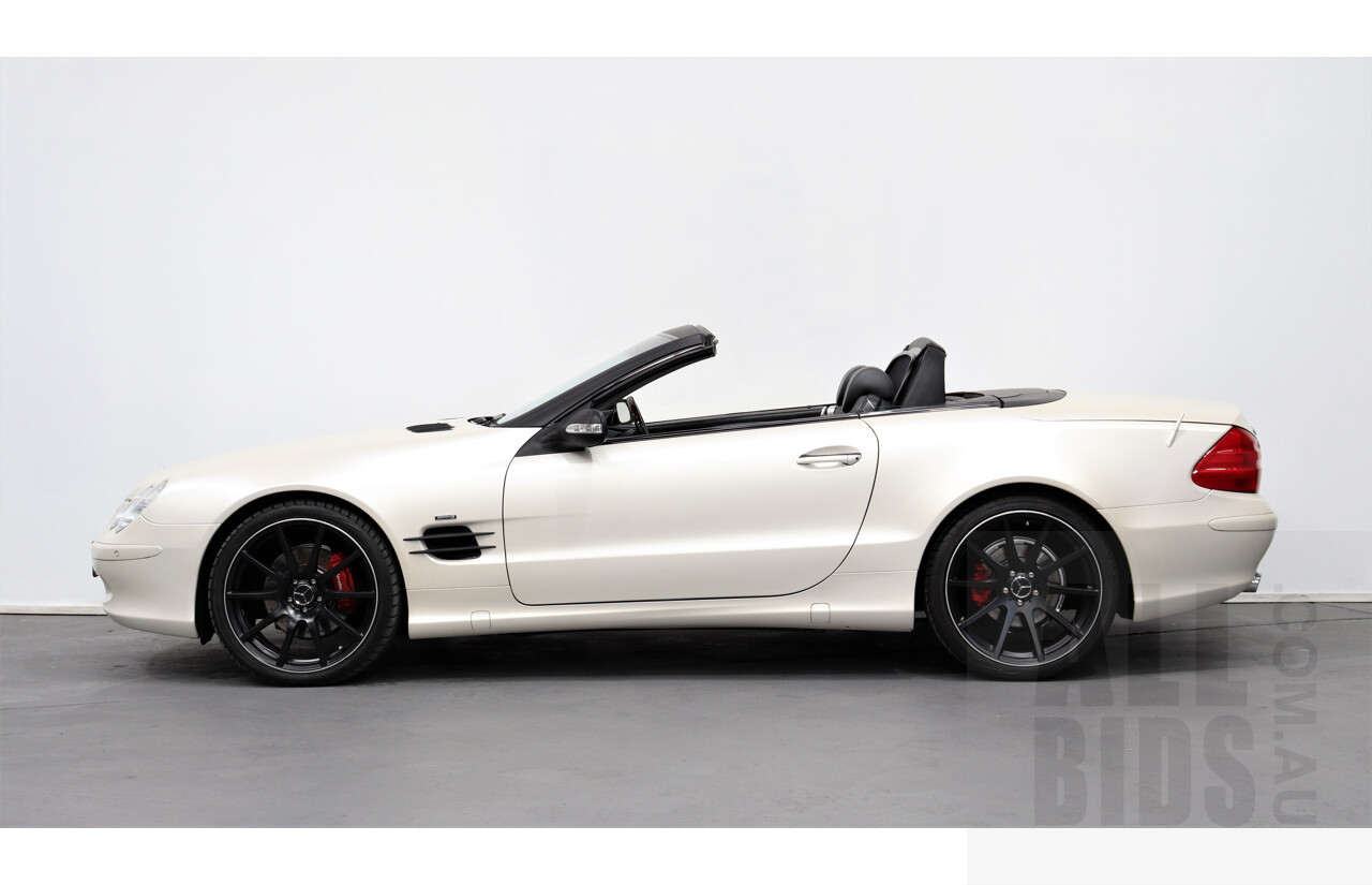 6/2003 Mercedes-Benz Sl500  R230 2d Convertible White 5.0L