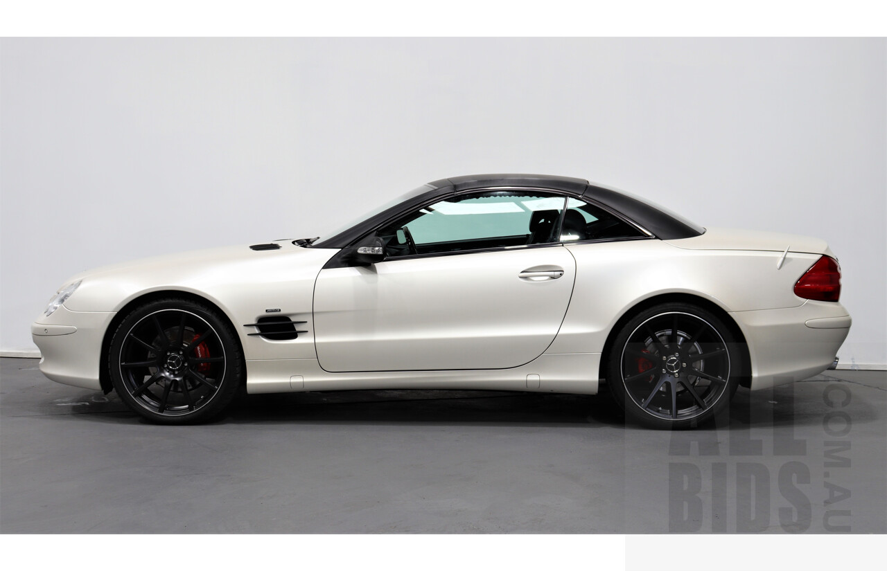 6/2003 Mercedes-Benz Sl500  R230 2d Convertible White 5.0L