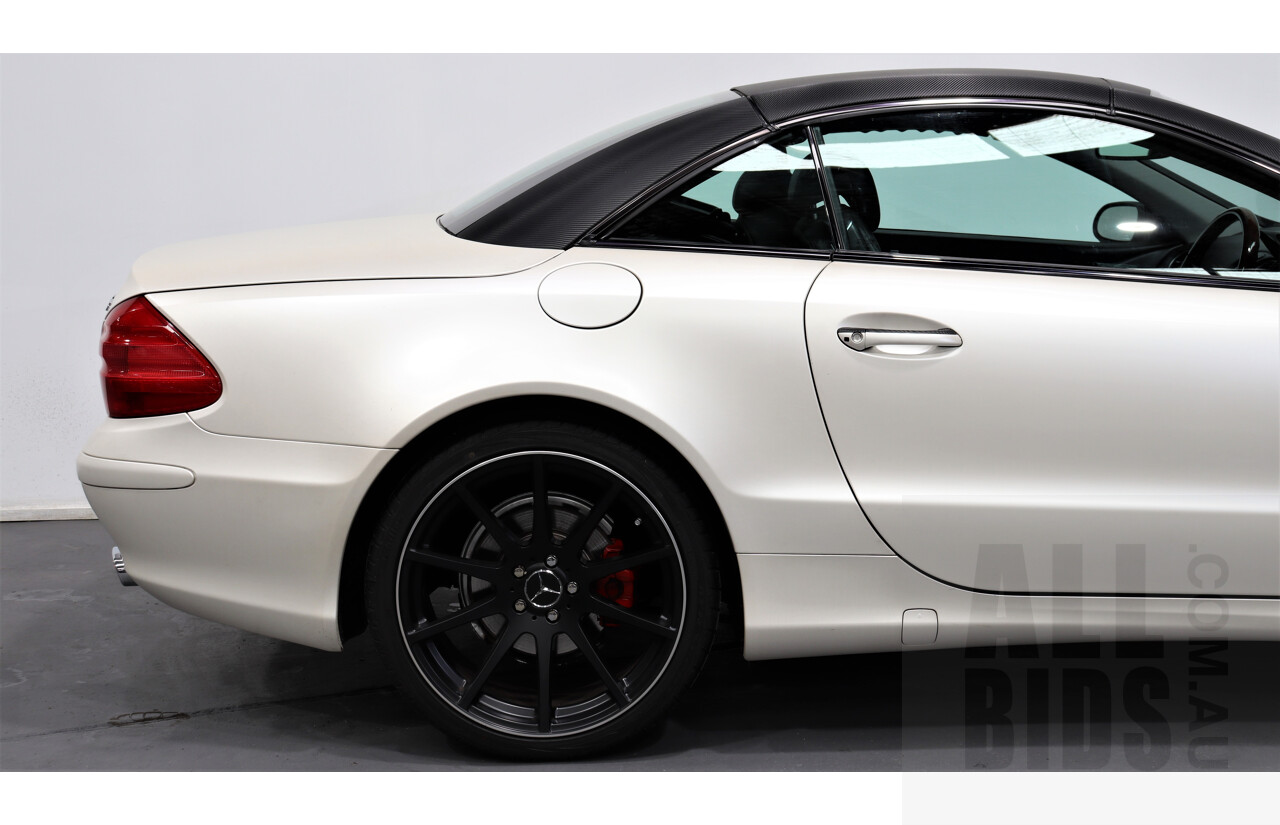 6/2003 Mercedes-Benz Sl500  R230 2d Convertible White 5.0L