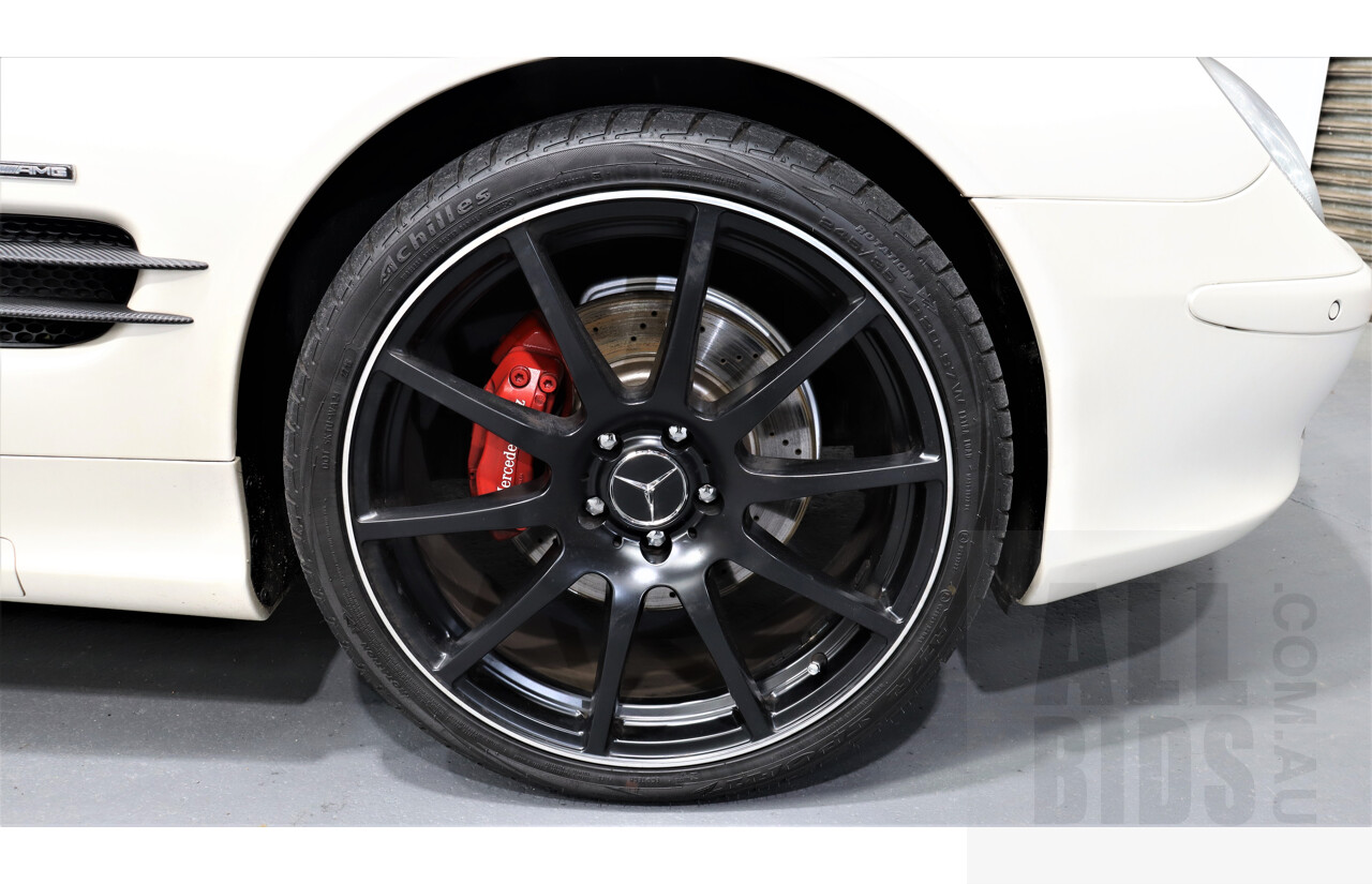 6/2003 Mercedes-Benz Sl500  R230 2d Convertible White 5.0L