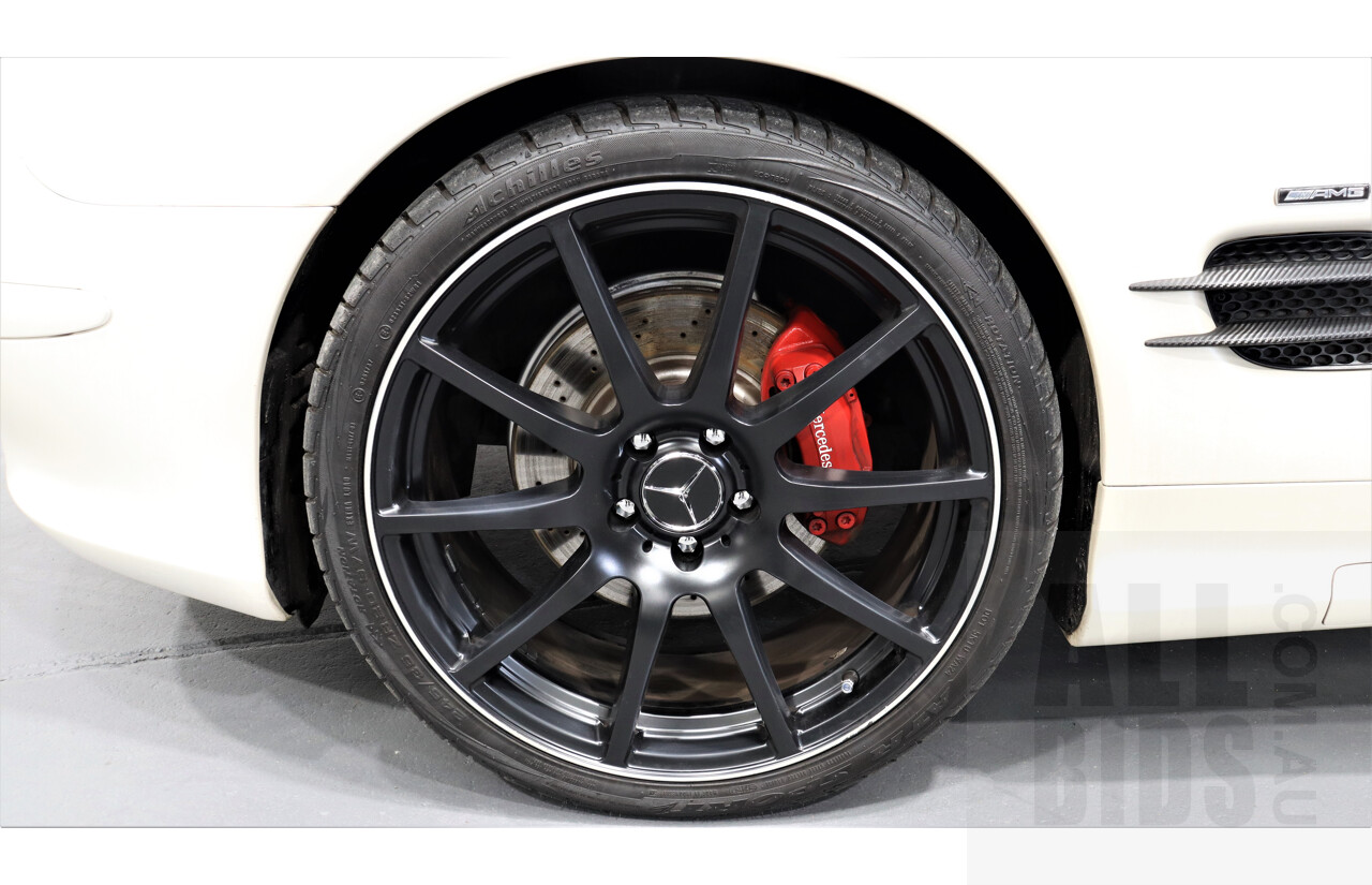 6/2003 Mercedes-Benz Sl500  R230 2d Convertible White 5.0L