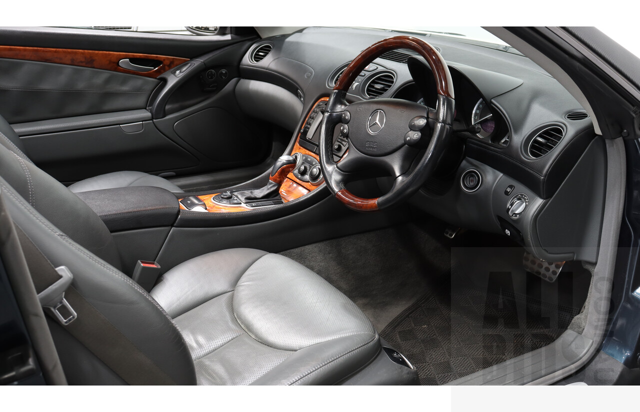 6/2003 Mercedes-Benz Sl500  R230 2d Convertible White 5.0L