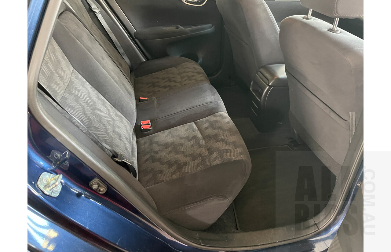 8/2014 Nissan Pulsar ST B17 4d Sedan Blue 1.8L