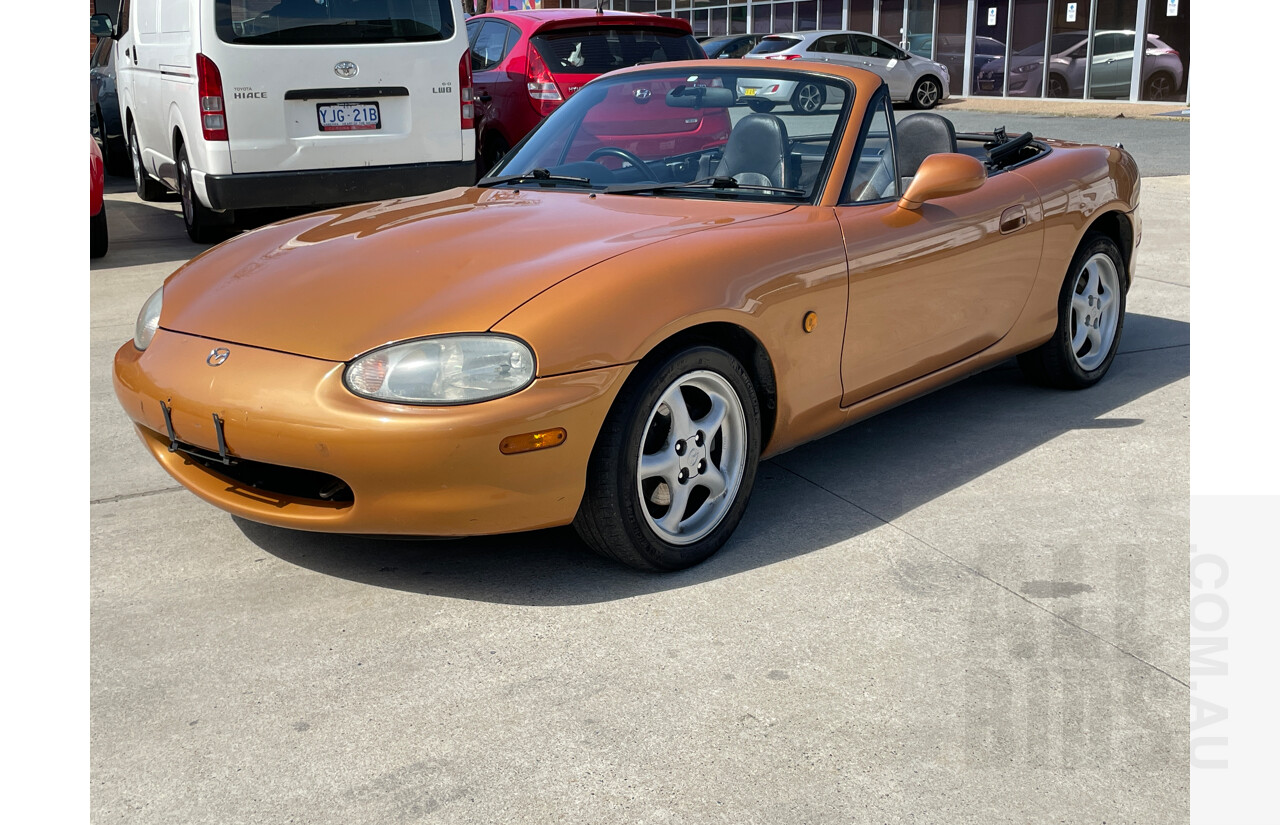 2/1999 Mazda Mx-5  NB 2d Convertible Orange 1.8L