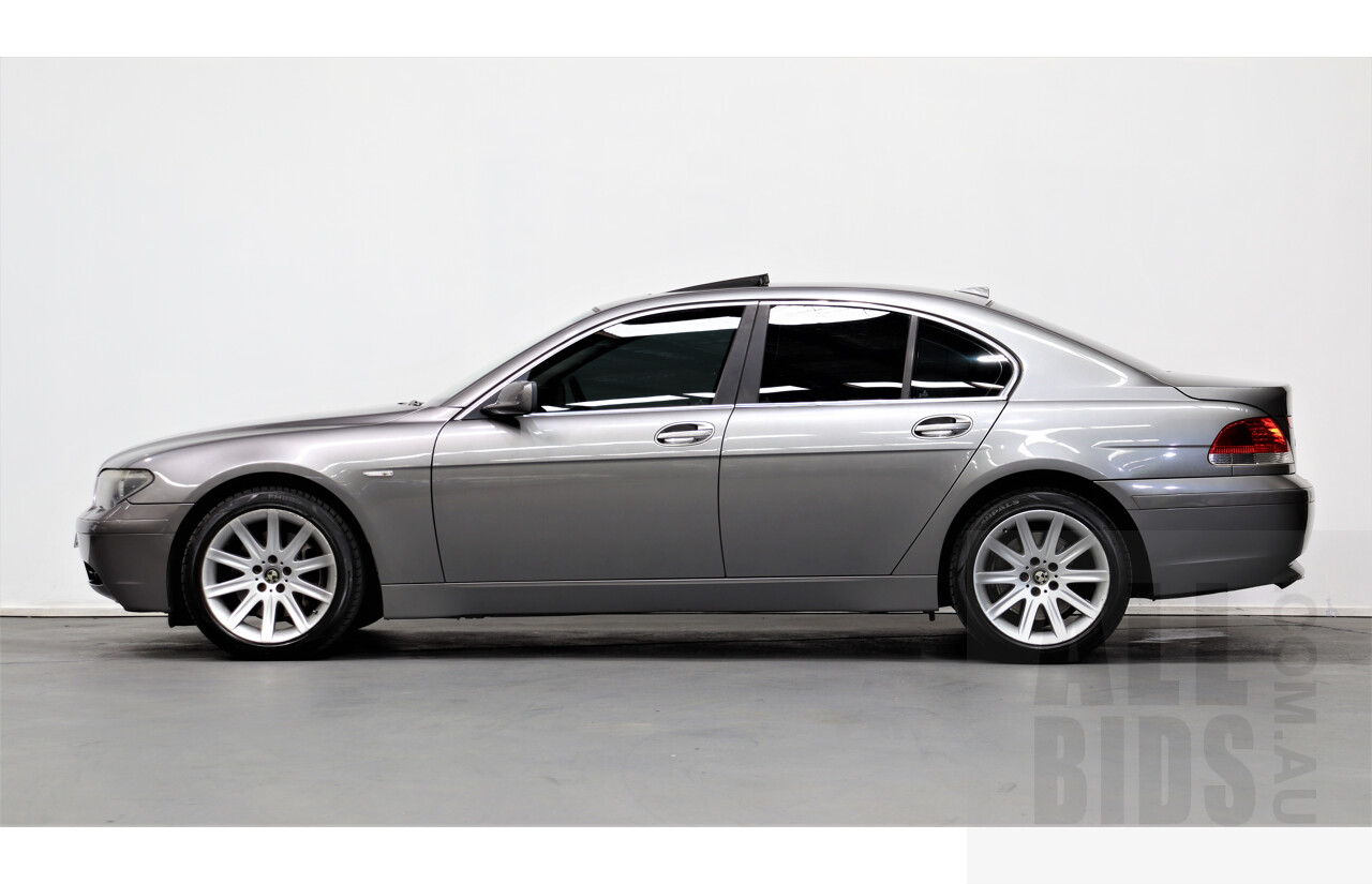 11/2002 Bmw 745i E65 4d Sedan Grey 4.4L V8