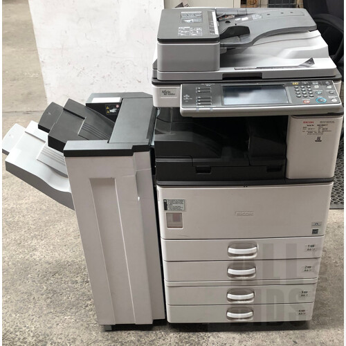 Ricoh Aficio MP 3352SP Photocopier w/ Finisher