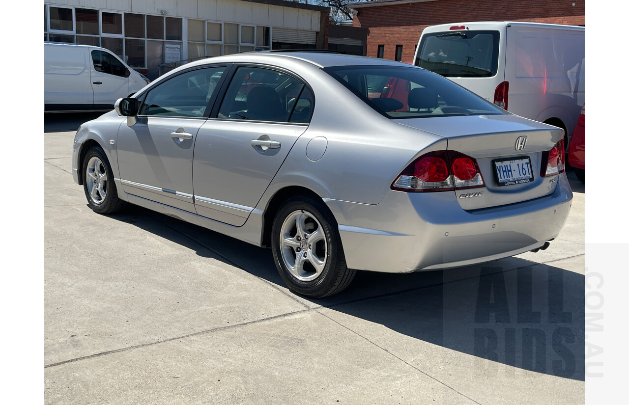 10/2010 Honda Civic Limited Edition MY10 4d Sedan Silver 1.8L