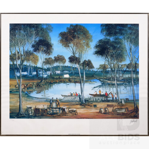 Framed Limited Edition Pro Hart - Lot 1384968 | ALLBIDS