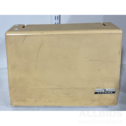 Janome Sewing Machine With Hard Case