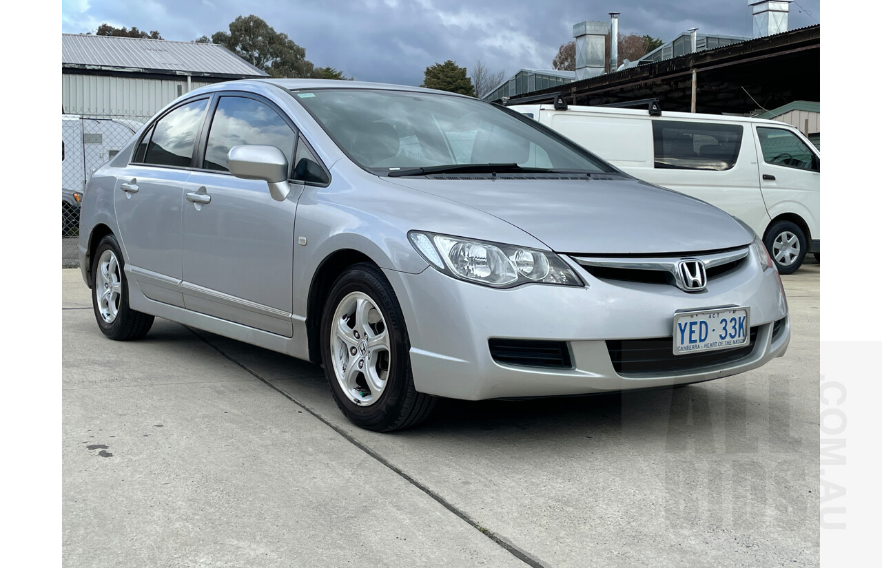 6/2006 Honda Civic Vti-L 40 4d Sedan Silver 1.8L
