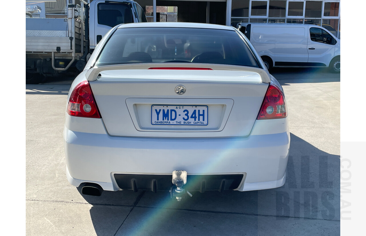 3/2003 Holden Commodore S VY 4d Sedan White 3.8L