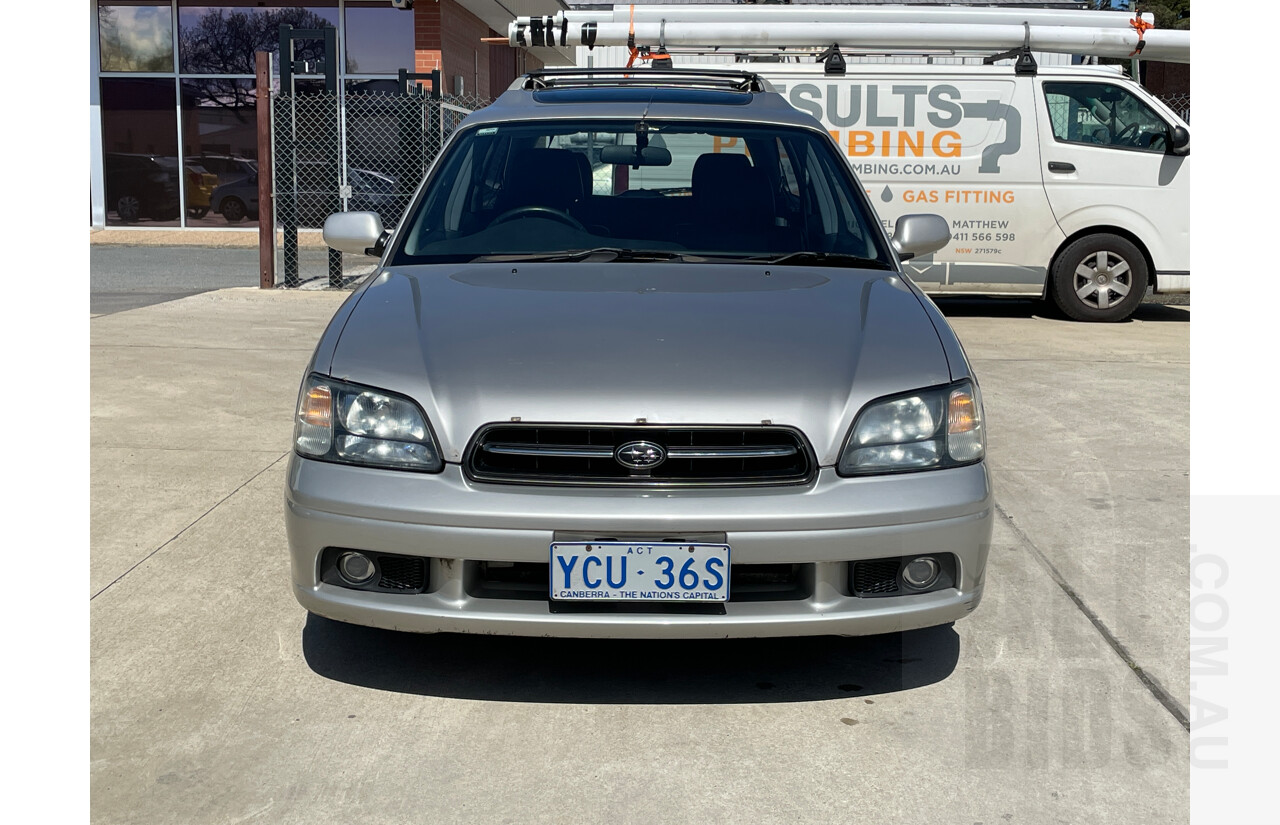 1/2001 Subaru Liberty Heritage (awd) MY01 4d Sedan Silver 2.5L