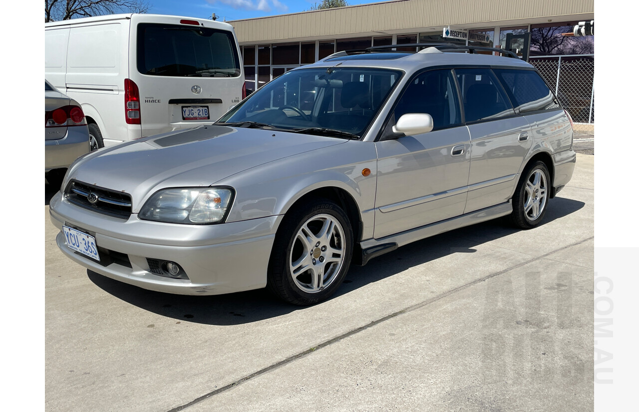 1/2001 Subaru Liberty Heritage (awd) MY01 4d Sedan Silver 2.5L