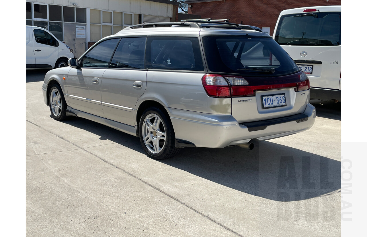1/2001 Subaru Liberty Heritage (awd) MY01 4d Sedan Silver 2.5L