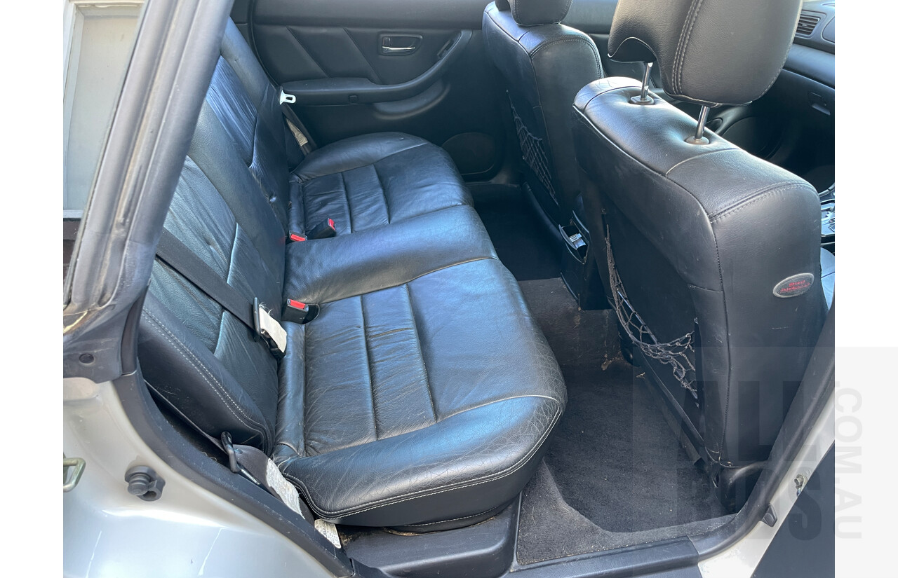 1/2001 Subaru Liberty Heritage (awd) MY01 4d Sedan Silver 2.5L