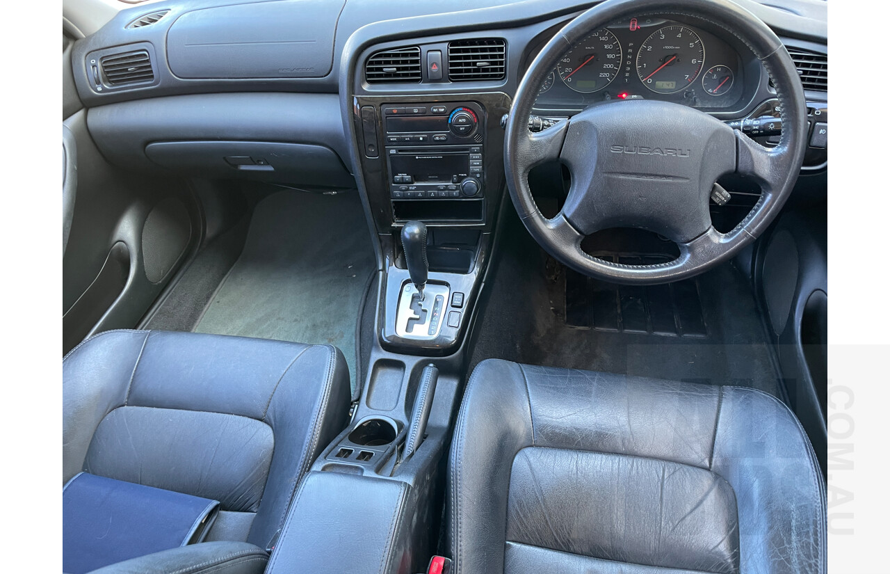 1/2001 Subaru Liberty Heritage (awd) MY01 4d Sedan Silver 2.5L