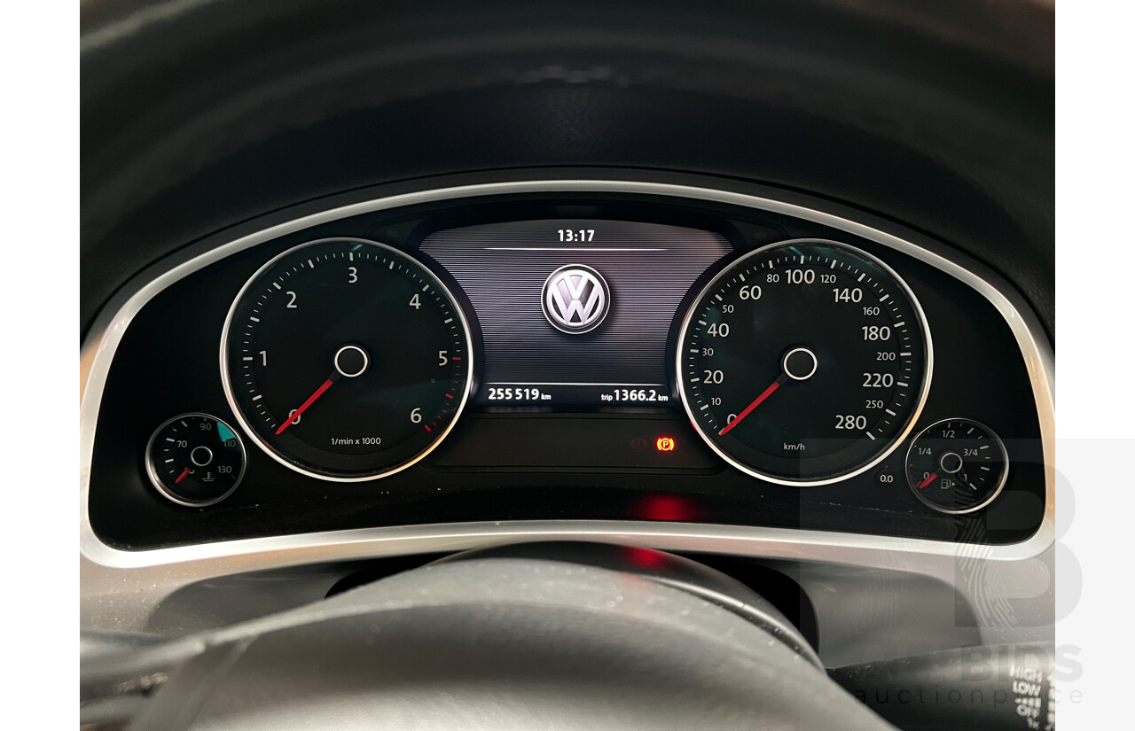9/2011 Volkswagen Touareg V6 TDI 4xmotion MY11 4d Wagon Grey 3.0L Turbo Diesel