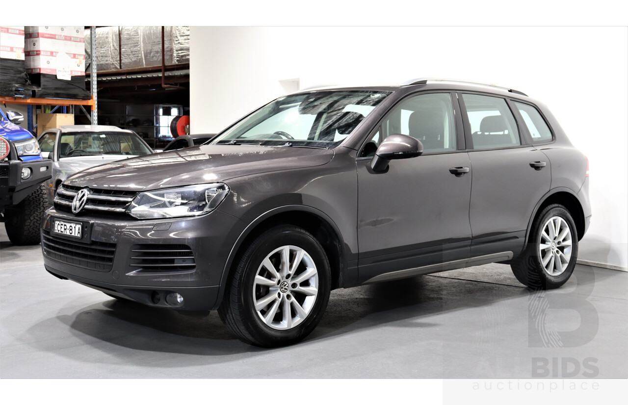 9/2011 Volkswagen Touareg V6 TDI 4xmotion MY11 4d Wagon Grey 3.0L Turbo Diesel