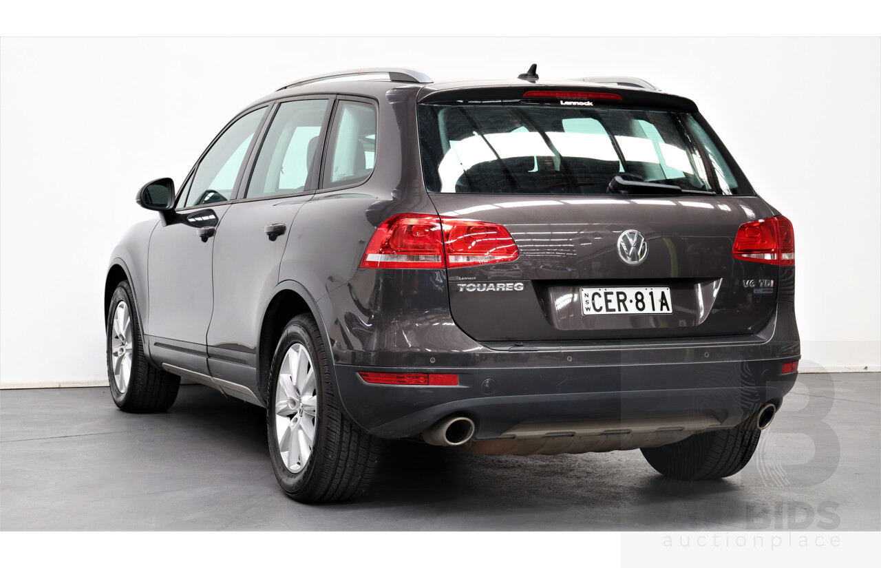 9/2011 Volkswagen Touareg V6 TDI 4xmotion MY11 4d Wagon Grey 3.0L Turbo Diesel