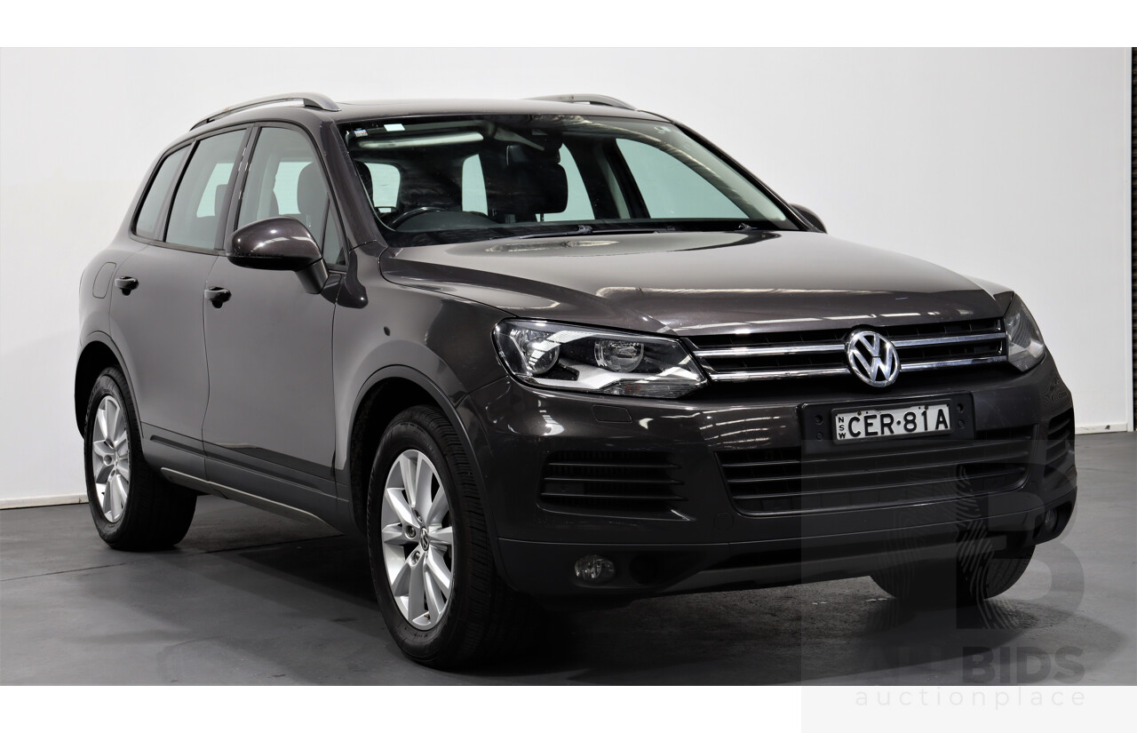 9/2011 Volkswagen Touareg V6 TDI 4xmotion MY11 4d Wagon Grey 3.0L Turbo Diesel