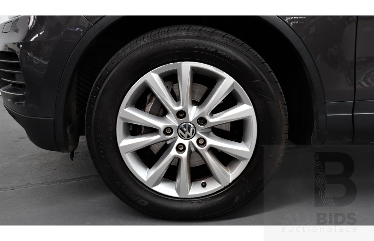 9/2011 Volkswagen Touareg V6 TDI 4xmotion MY11 4d Wagon Grey 3.0L Turbo Diesel