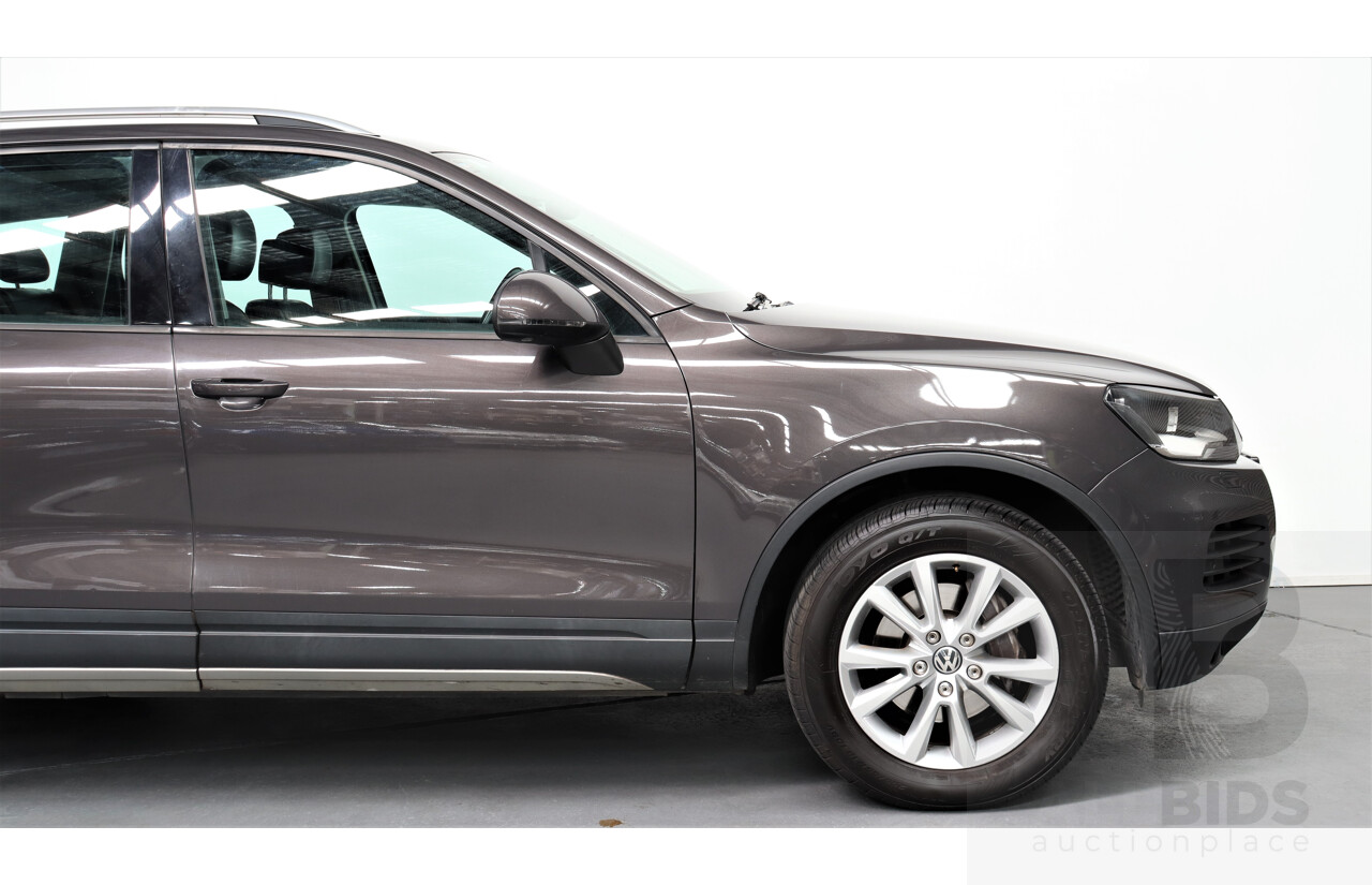 9/2011 Volkswagen Touareg V6 TDI 4xmotion MY11 4d Wagon Grey 3.0L Turbo Diesel