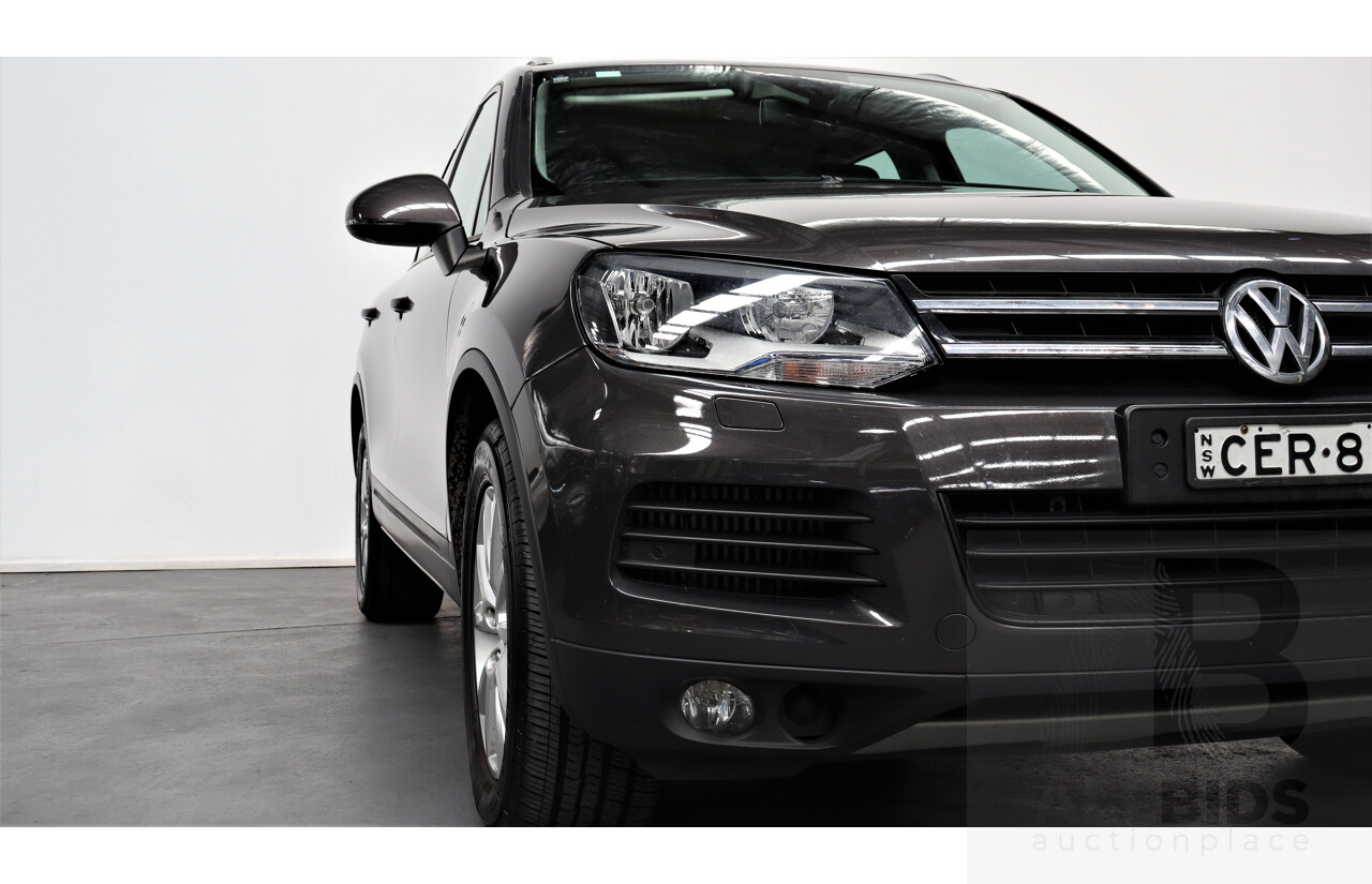 9/2011 Volkswagen Touareg V6 TDI 4xmotion MY11 4d Wagon Grey 3.0L Turbo Diesel