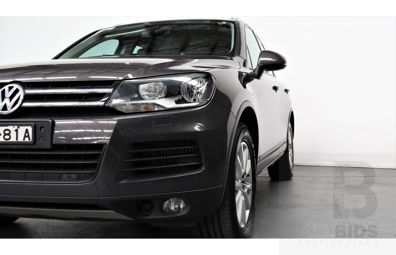 9/2011 Volkswagen Touareg V6 TDI 4xmotion MY11 4d Wagon Grey 3.0L Turbo Diesel
